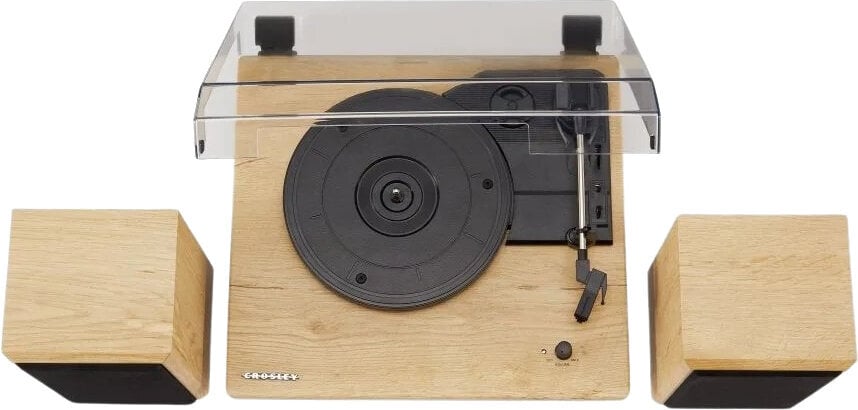 Crosley Brio Skivspelare m/högtalare, Natural