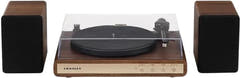 Crosley C65 skivspelare med högtalare, Valnöt