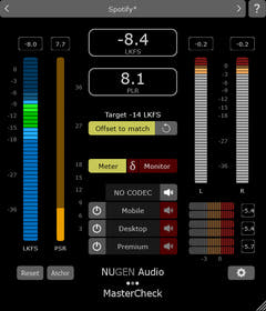 NUGEN MasterCheck > MasterCheck 2 UPPGRADERING