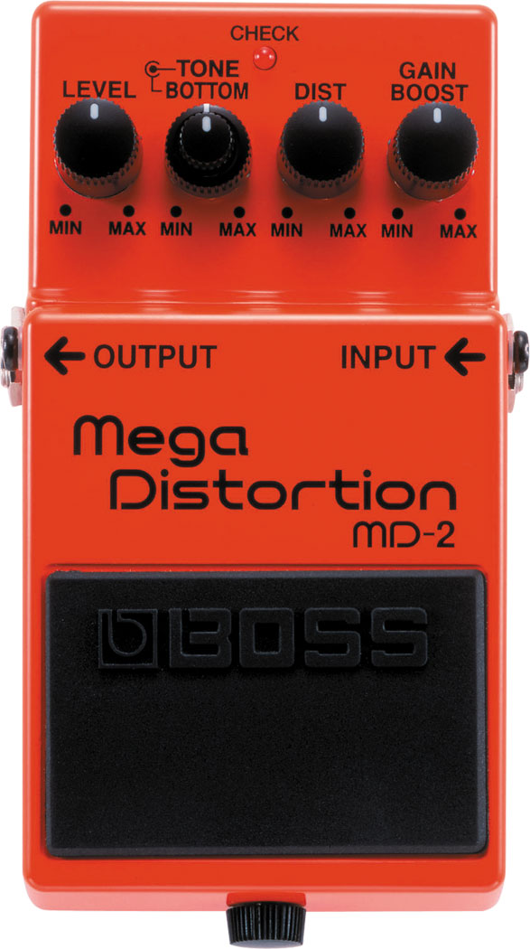 Boss MD-2 Mega Distortion gitarrpedal