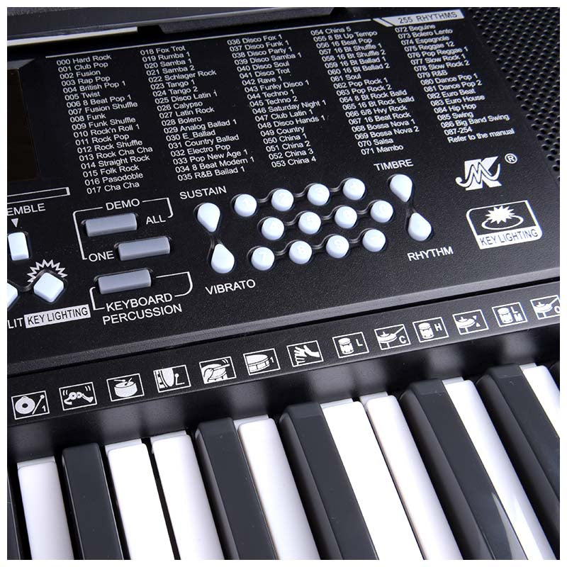 Keyboards m. LED (61 Tangenter)