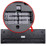Keyboard m. LED (61 Tangenter)