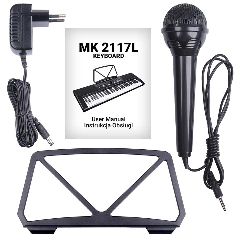 Keyboards m. LED (61 Tangenter)