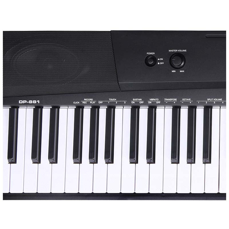 MK DP 881 digitalklaver inlärningstangenter