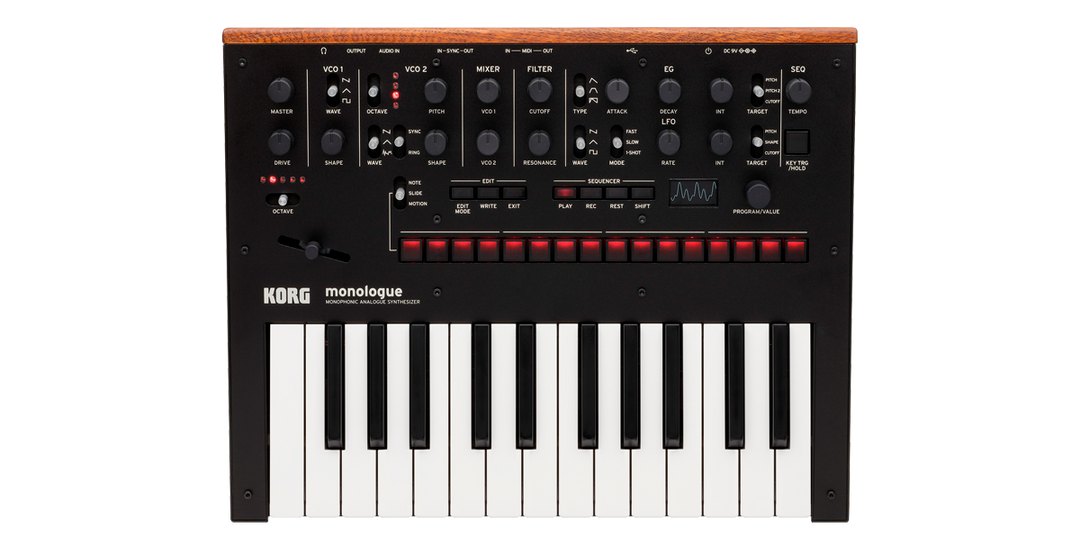 Korg Monolog Synthesizer (svart)