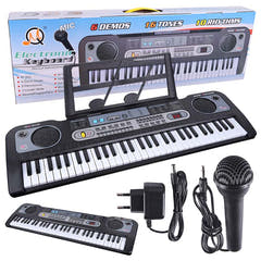MQ 6119 KLAVER orgelkeyboard med mikrofon till