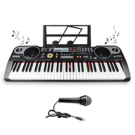 MQ 6115L pedagogiskt keyboard med upplysta tangenter
