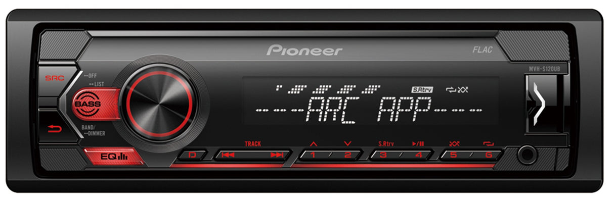 Pioneer MVH-S120UB Bilradio 