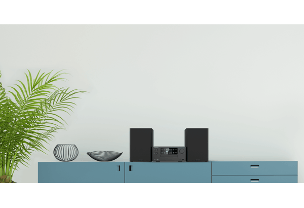Kenwood M-925DAB-B Minisystem med Bluetooth och DAB+ (svart)