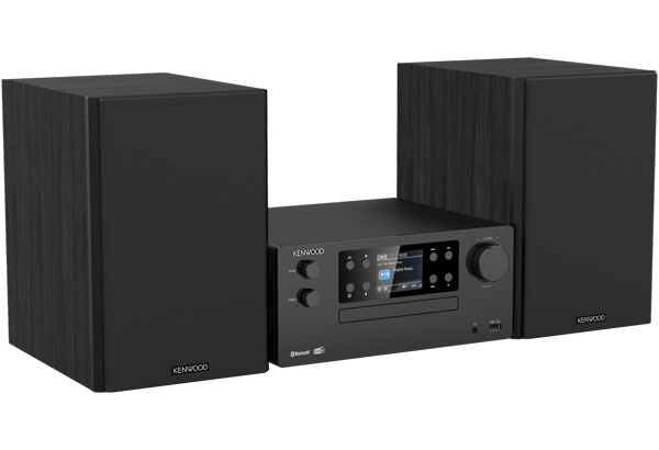 Kenwood M-925DAB-B Minisystem med Bluetooth och DAB+ (svart)
