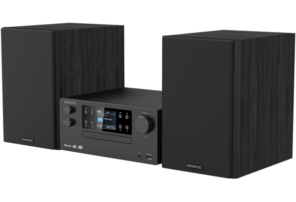 Kenwood M-925DAB-B Minisystem med Bluetooth och DAB+ (svart)