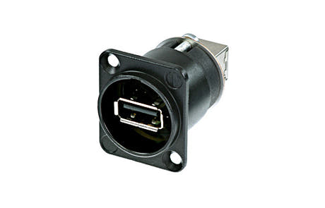 Neutrik NAUSB-W (Black)