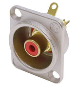 Neutrik NF2D-2 Phono D-typ chassiplugg