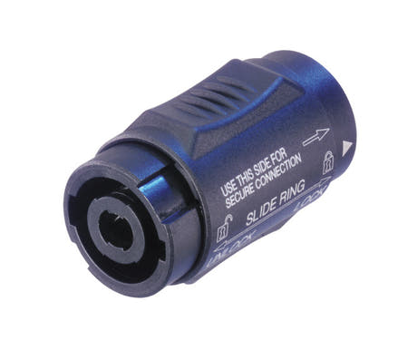 Neutrik NL4MMX Låsbar 4-polig speakON Adapter