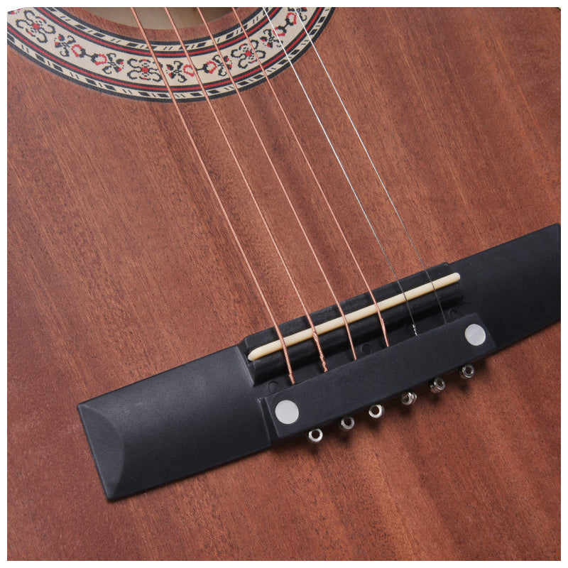 Akustisk børneguitar 1/2 – Mat Sort