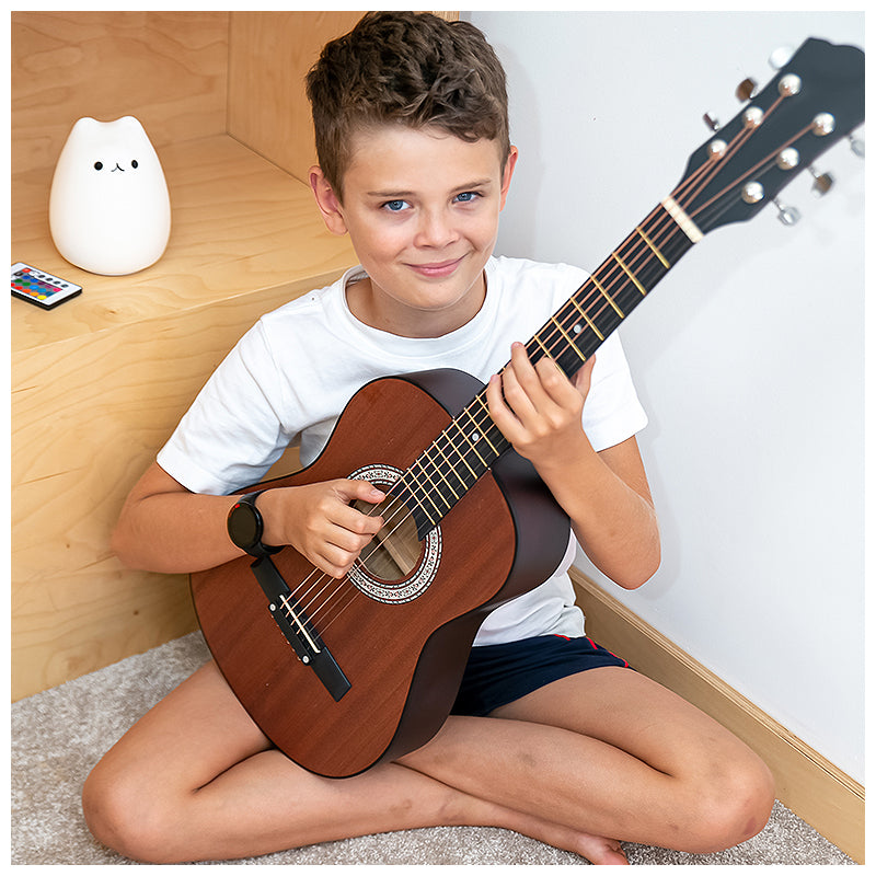 Akustisk børneguitar 1/2 – Mat Sort