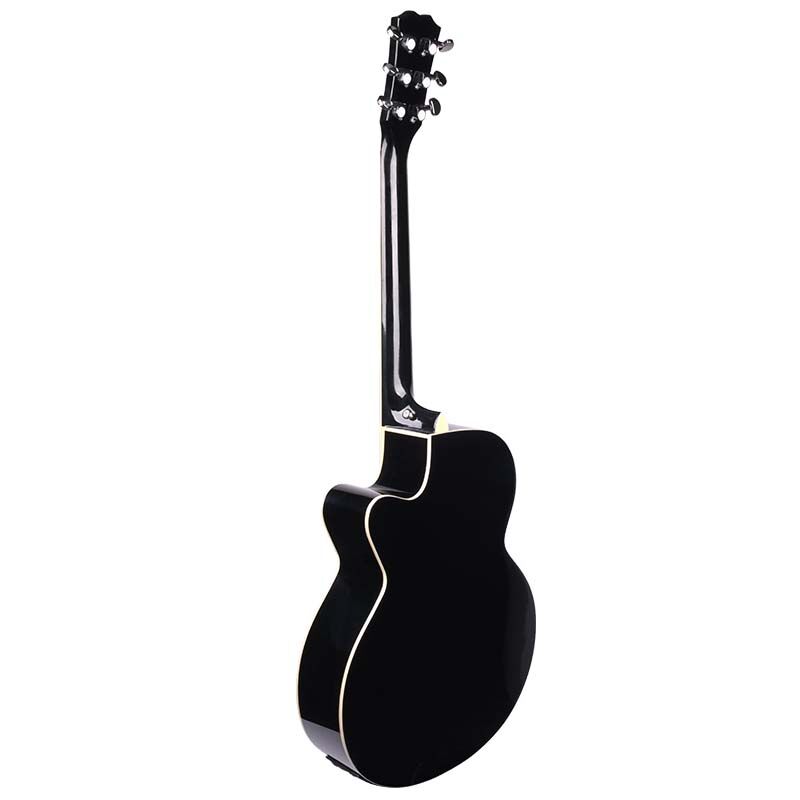 V-Tone EAG SET BK elektrisk akustisk guitar + forstærker, Sort