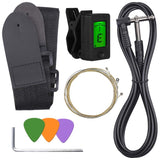 V-Tone EAG SET BK elektrisk akustisk guitar + forstærker, Sort