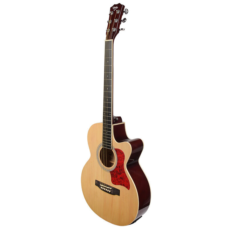 V-TONE EAG SET NT elektrisk akustisk gitarr + förstärkare, Naturel