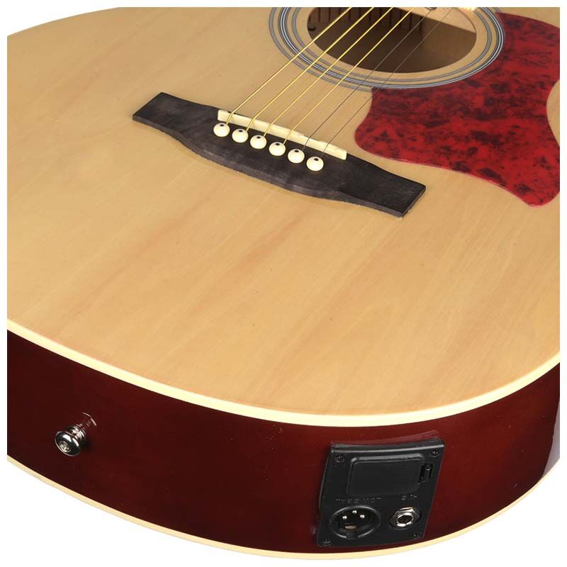 V-TONE EAG SET NT elektrisk akustisk gitarr + förstärkare, Naturel