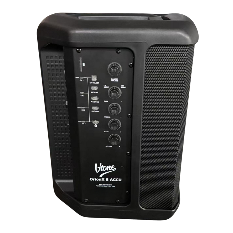 V-TONE OrionX 8 ACCU Batteridrevet Aktiv PA-Högtalare 8"