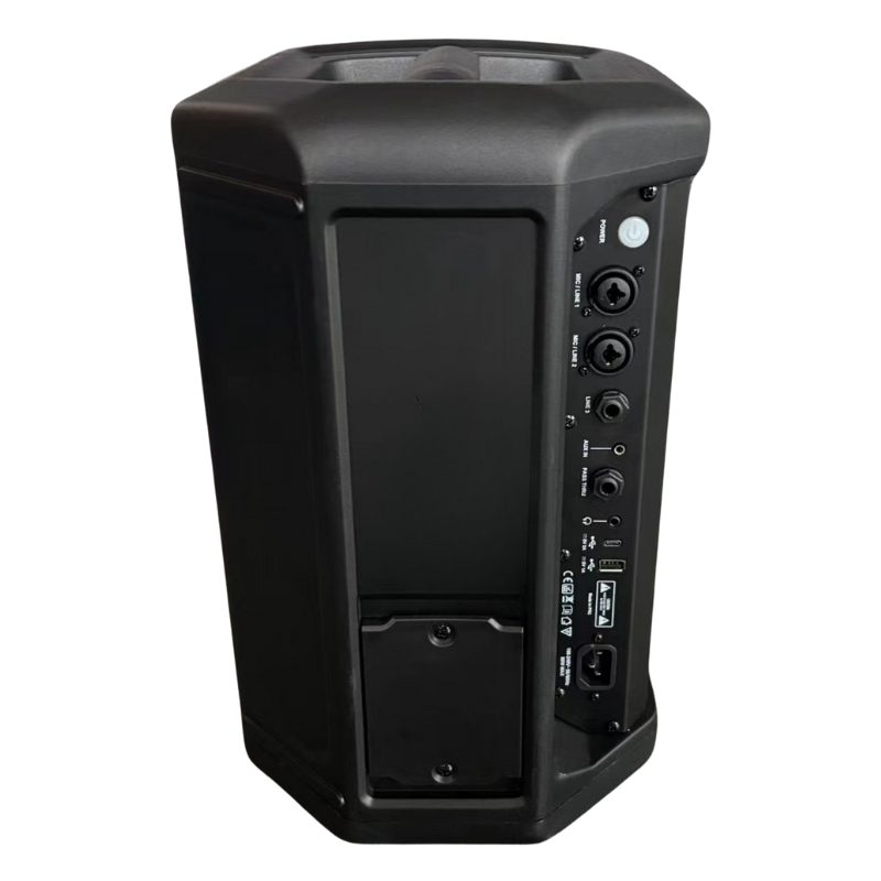 V-TONE OrionX 8 ACCU Batteridrevet Aktiv PA-Högtalare 8"
