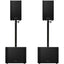 Pioneer DJ 2x XPRS-1152ST + 2x XPRS-102 Paket