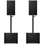 Pioneer DJ 2x XPRS-1152ST + 2x XPRS-122 Paket
