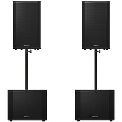 Pioneer DJ 2x XPRS-1152ST + 2x XPRS-152 Paket