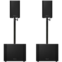 Pioneer DJ 2x XPRS-1152ST + 2x XPRS-82 Paket