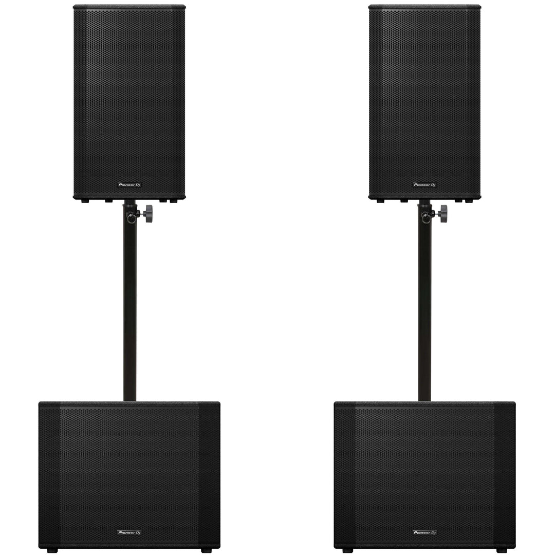 Pioneer DJ 2x XPRS-1182ST + 2x XPRS-152 Paket