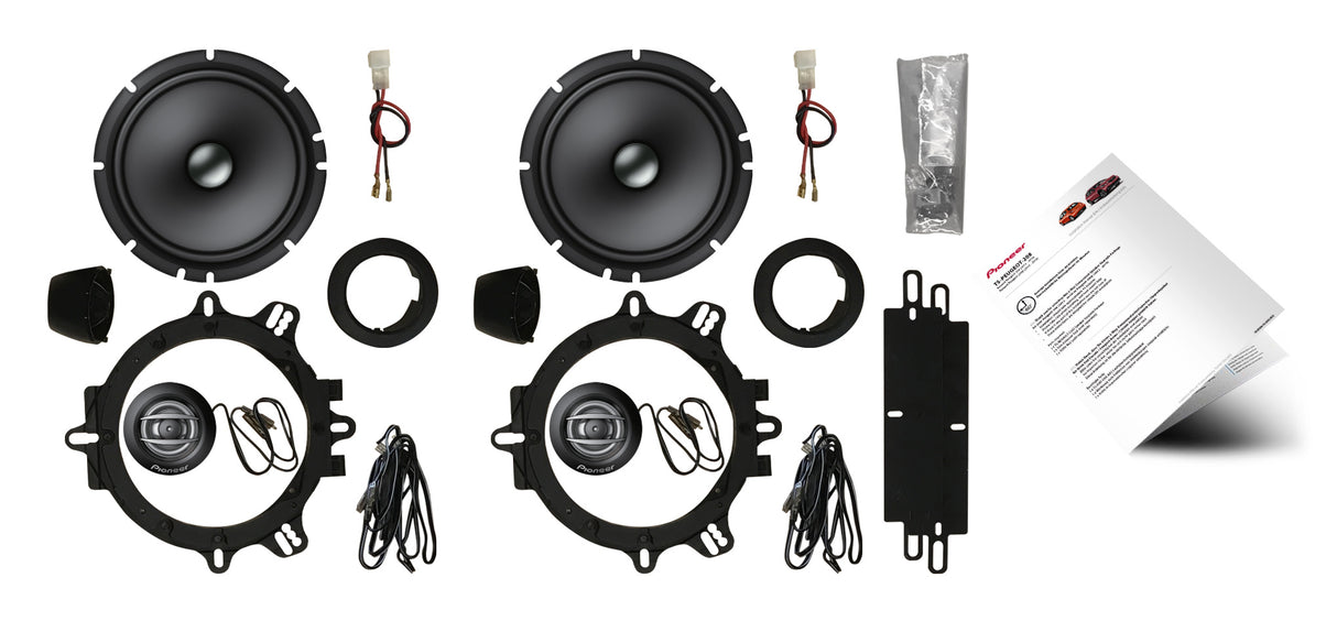 Bilhögtalarpaket till Peugeot 208