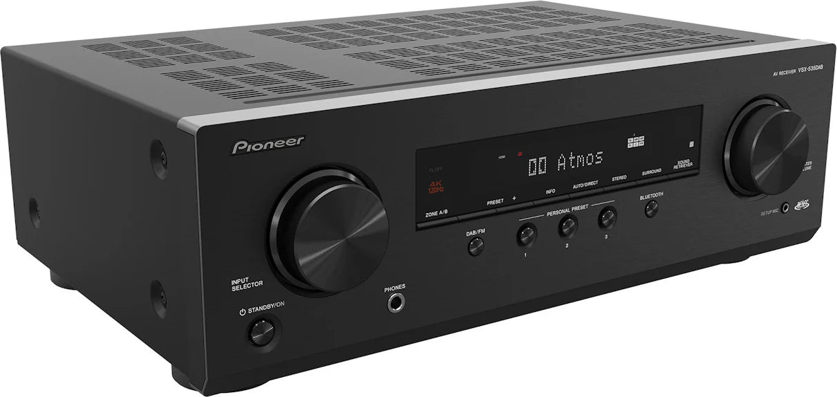Pioneer VSX535D 5.2-kanalsmottagare (svart)