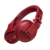 Pioneer DJ HDJ-X5BT-R Bluetooth DJ hörlurar (röda)