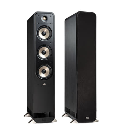 Polk Signature S60E golvstående högtalarset (svart)