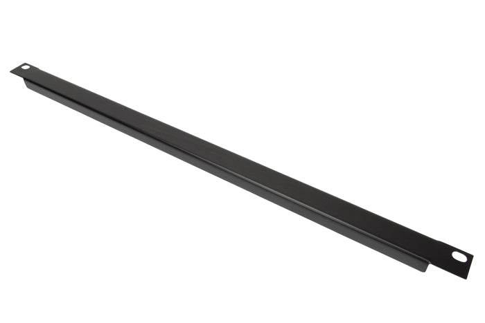 19" svart rackpanel