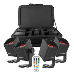 Chauvet FREEDOM H1 Batterilampa 4 st. m. Väska (svart) 