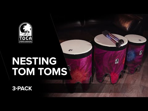 Toca Nesting Drums Tom Tom Freestyle II - 14" (TF2NT-14WP)