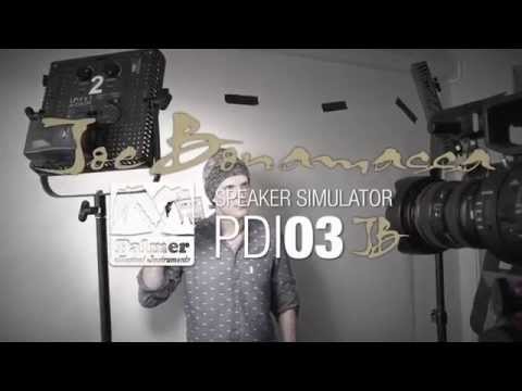 Palmer PDI 03 JB - Joe Bonamassa signaturmodell gitarrhögtalarsimulator-DI