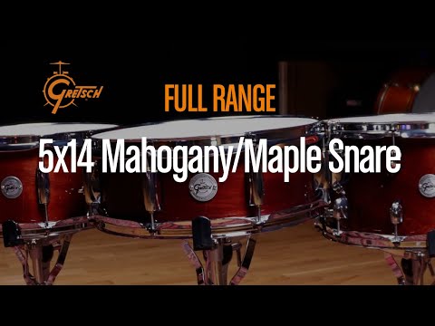 Gretsch virveltrumma Full Range Mahogany/Maple - 14x5" (S1-0514-MMG)