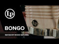 Latin Percussion bongo Matador Wood - Natural (M201-AW)