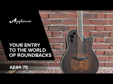 Applause E-akustisk Gitarrer AE44II Mid Cutaway - Vintage lack satin (AE44-7S)