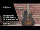 Applause E-akustisk Gitarrer AE44II Mid Cutaway - Vintage lack satin (AE44-7S)