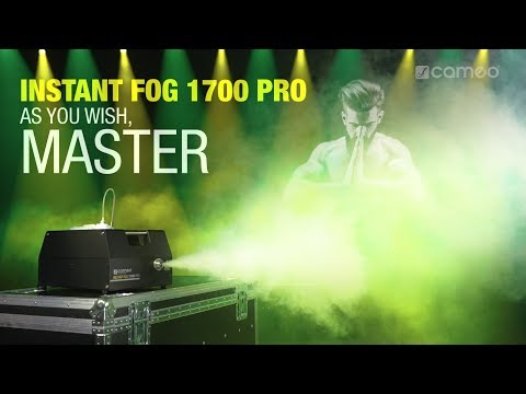 Cameo INSTANT FOG 1700 PRO - Professionell 1.700 W rökmaskin