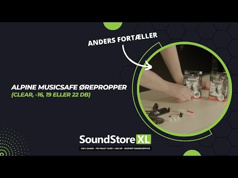 Alpine MusicSafe Pro öronproppar (klar)