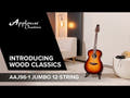 Applause akustiska Gitarrer Wood Classics AAJ96-1 Jumbo 12-strängad - Sunburst (AAJ96-1)