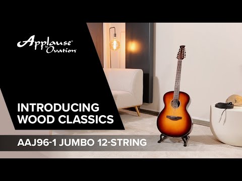 Applause akustiska Gitarrer Wood Classics AAJ96-1 Jumbo 12-strängad - Sunburst (AAJ96-1)