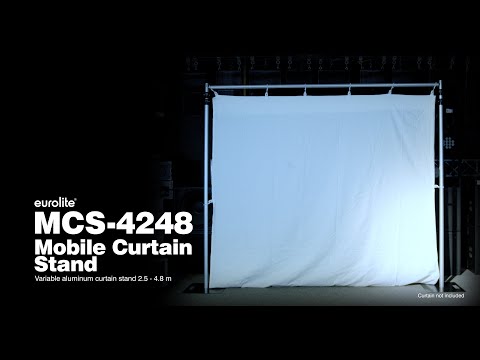 EUROLITE MCS-4248 mobilt gardinstativ
