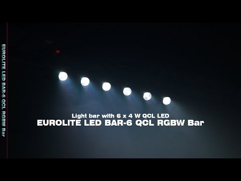 EUROLITE LED BAR-6 QCL RGBW-list