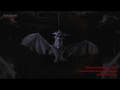 Halloween flyvende drage, animeret, blå, 125 cm